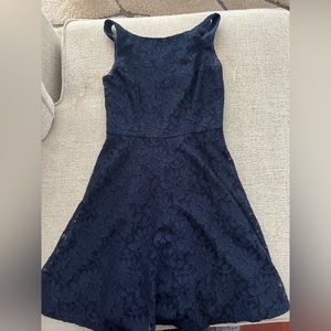 Navy Blue lace dress from Macy’s